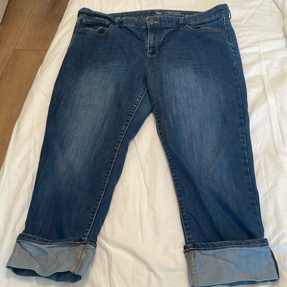 Gap Straight Cuff jeans